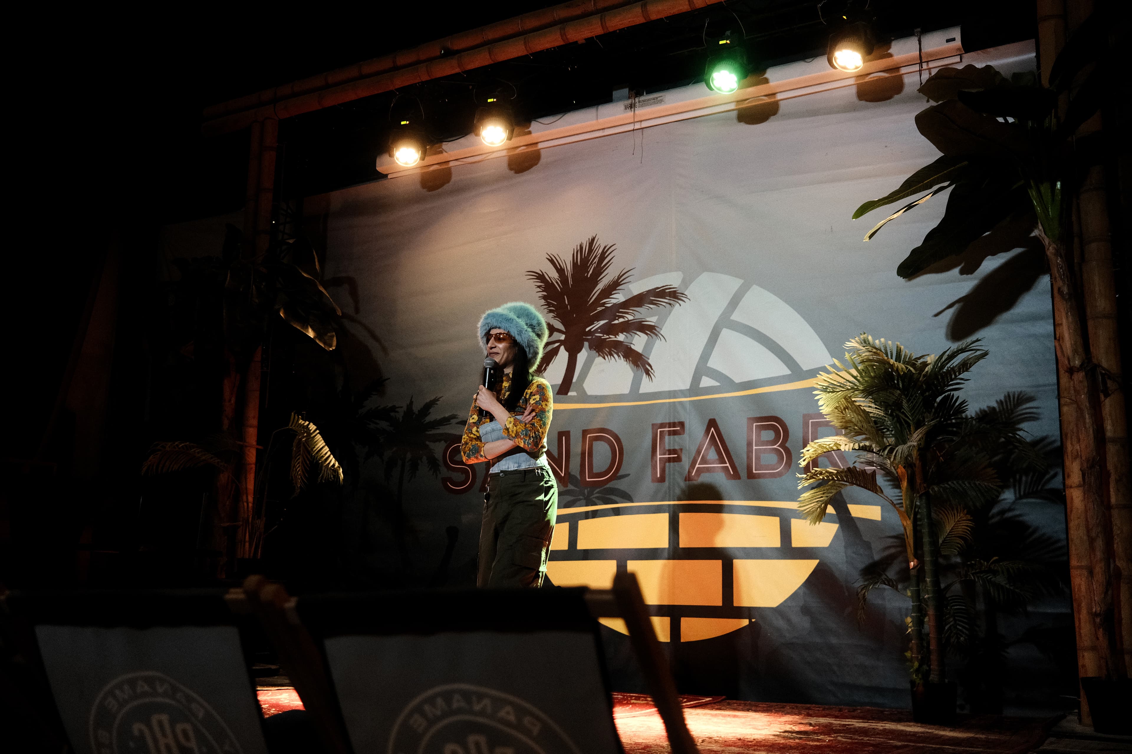 Brigade Comedy Club - FLO behind the decks